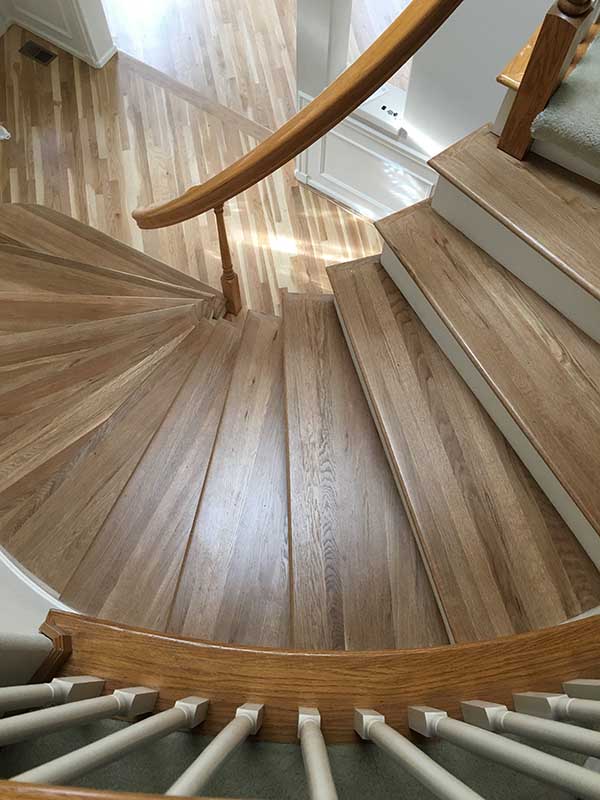 Hardwood Staircase